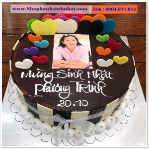 Bánh Sinh Nhật In Hình Ảnh - H138